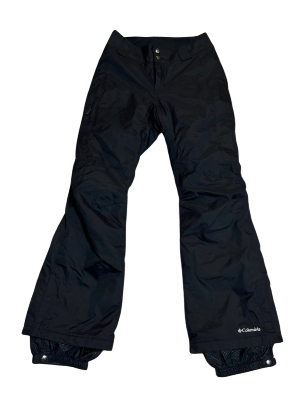Columbia Omni-Tech Waterproof Insulated Snow Pants Women's XS Black Skiing